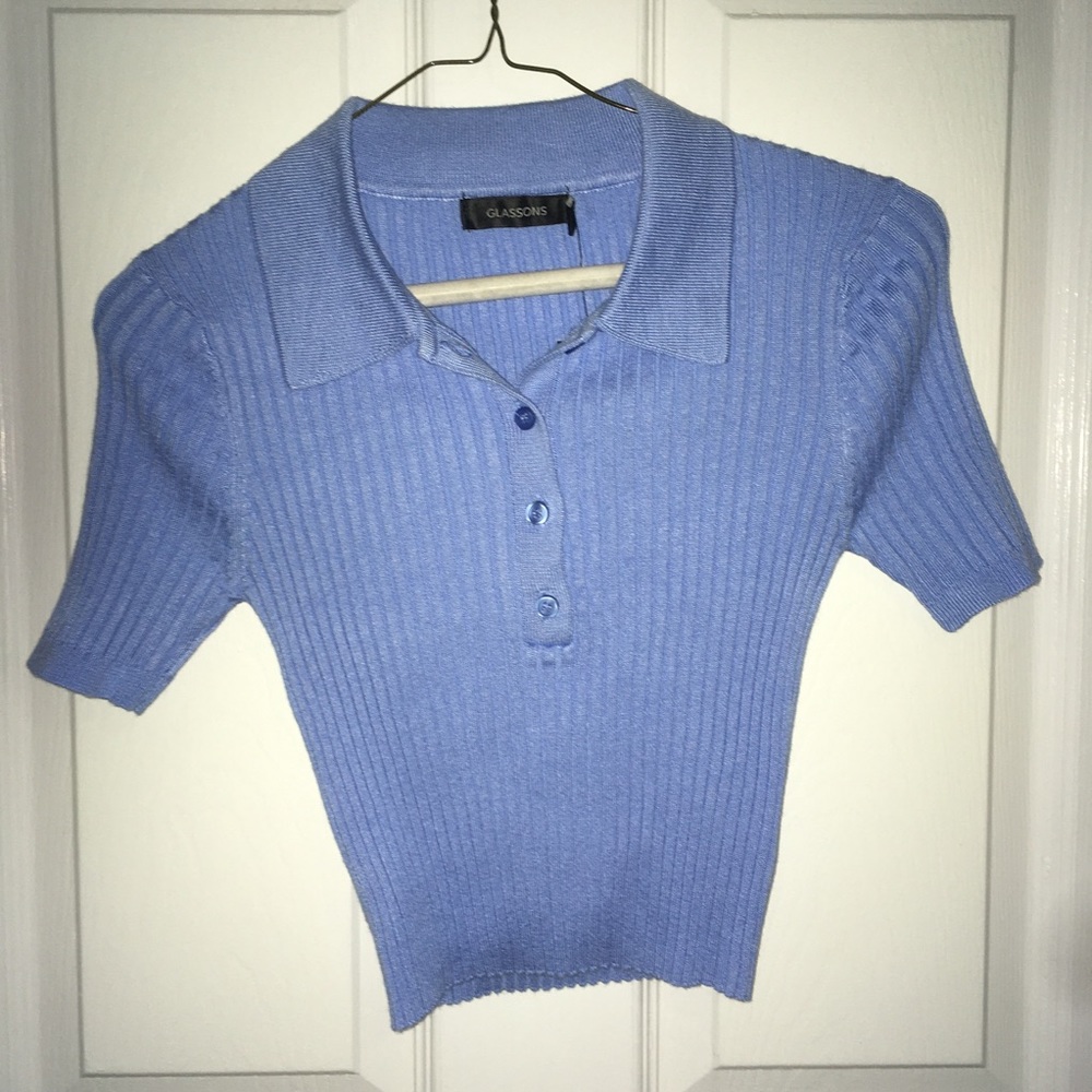 Ribbed crop top